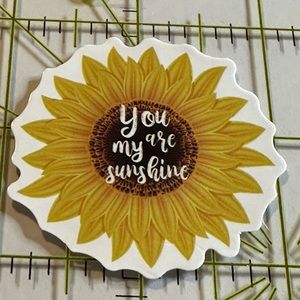 •Brand New• Sunflower Aesthetic Waterproof Sticker